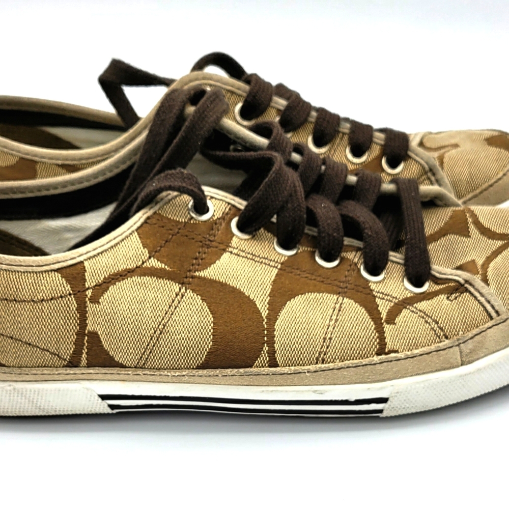 Coach Canvas shoes